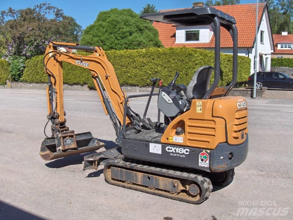 CASE CX 18 小型挖掘机