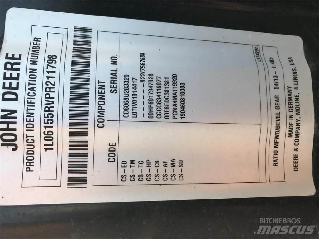 John Deere 6R 155 拖拉机/农用车