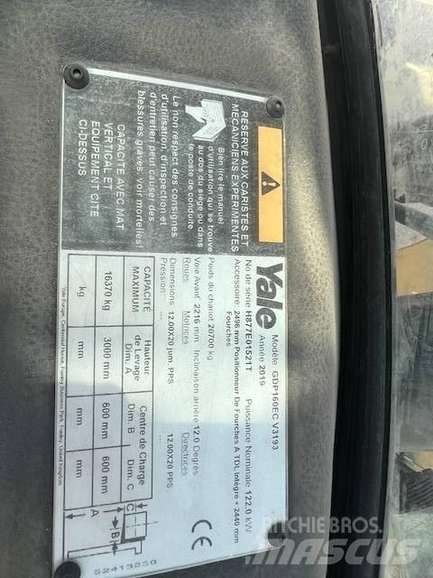 Yale GDP 160 EC 柴油叉车