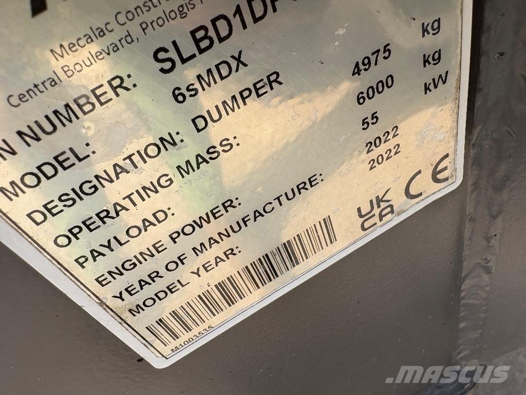 Mecalac 6 SMDX 翻斗车\公路型自卸车