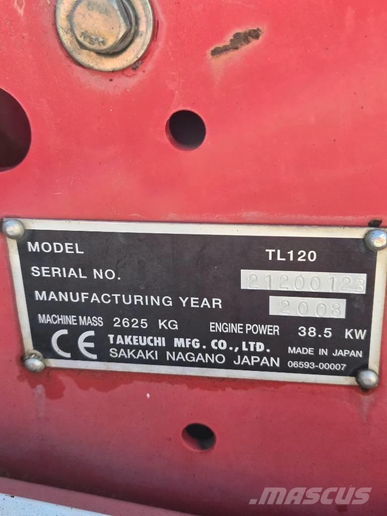 Takeuchi TL120 滑移装载机