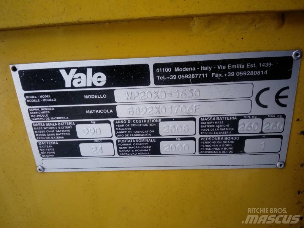 Yale MP 20 XD 电动搬运车