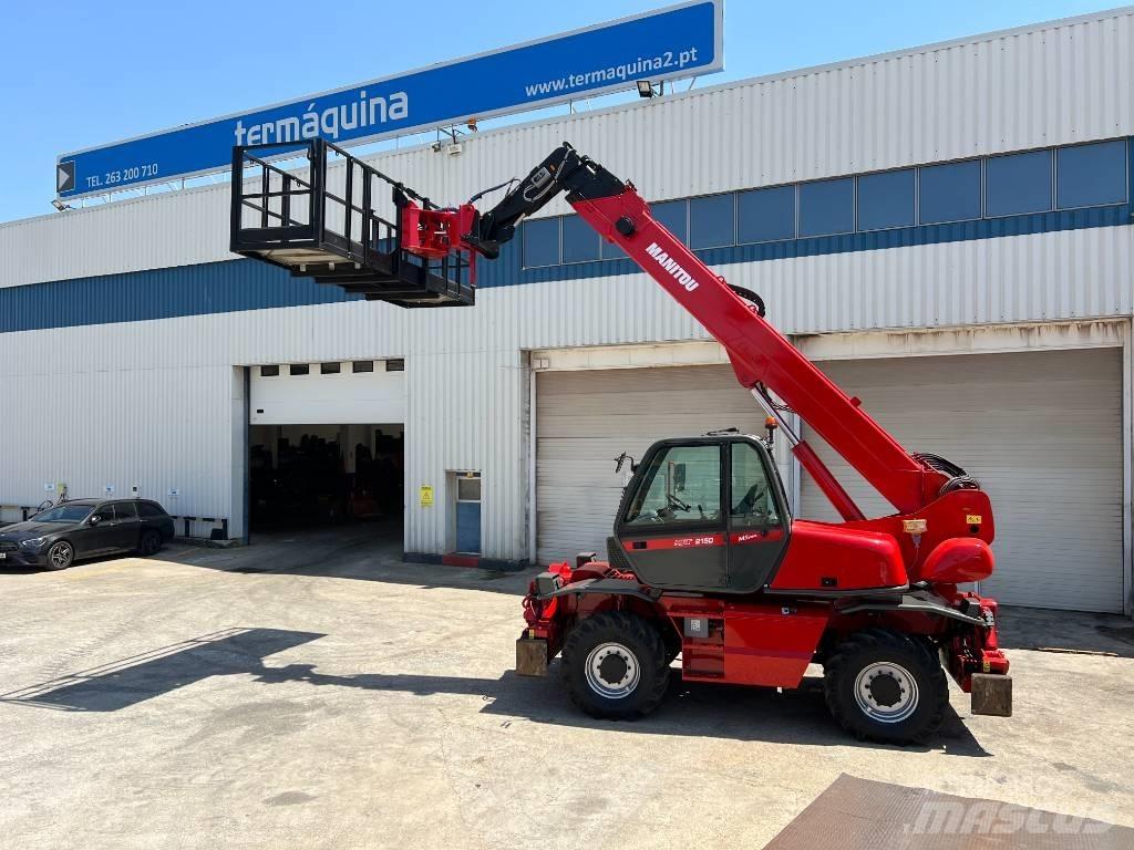 Manitou MRT 2150 伸缩臂叉装车|叉装车