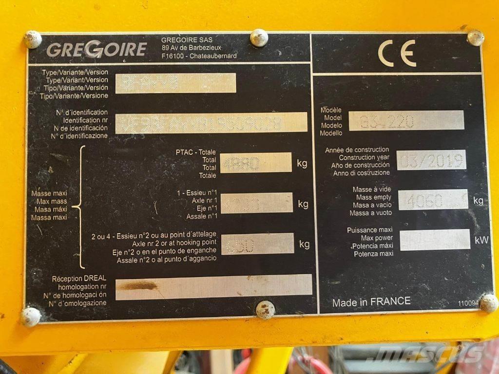 Gregoire G3.220 葡萄收获机