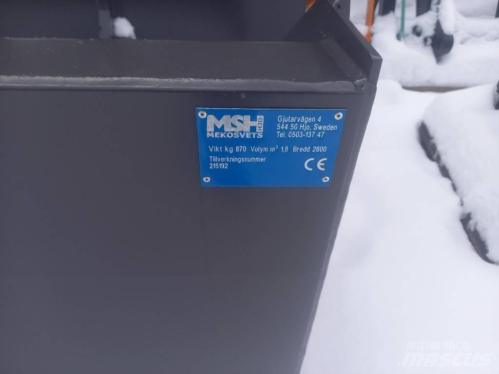  MSH Planerskopa 挖斗