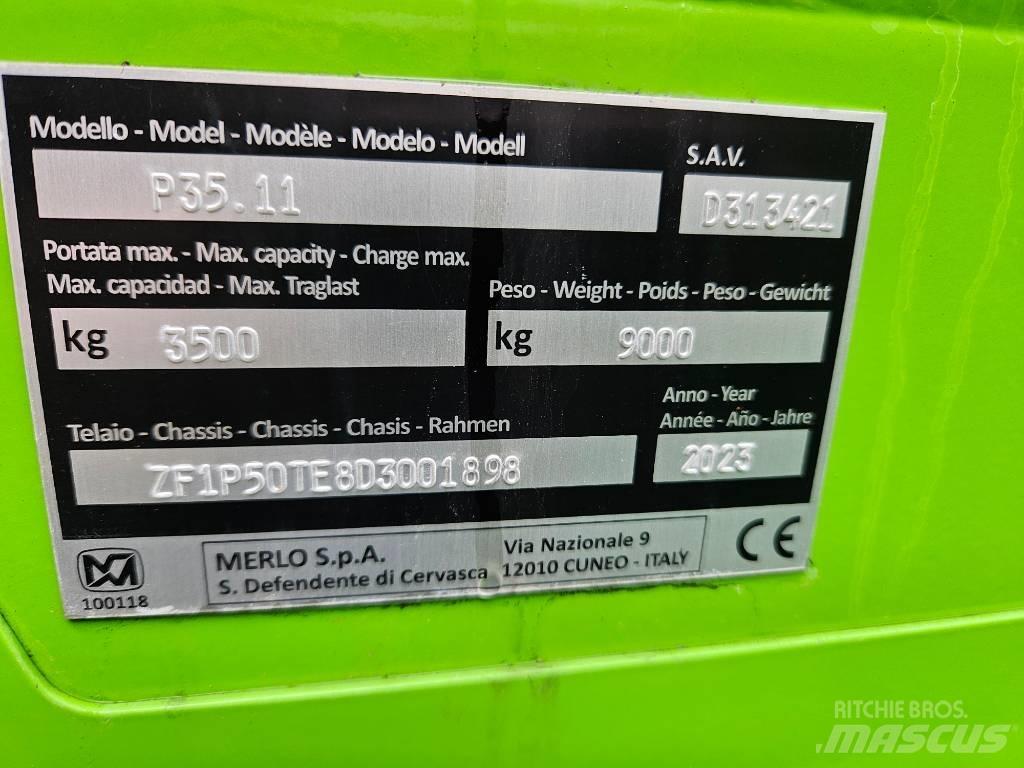 Merlo TF35.11 伸缩臂叉装车|叉装车
