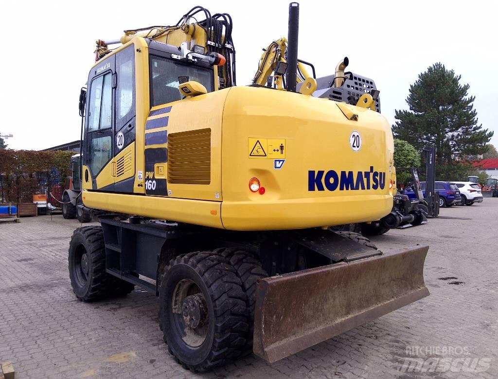 Komatsu PW160-11 轮式挖掘机