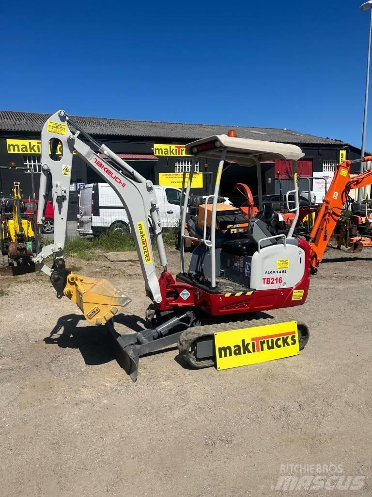 Takeuchi TB216 小型挖掘机