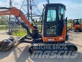 Hitachi ZX55U 小型挖掘机