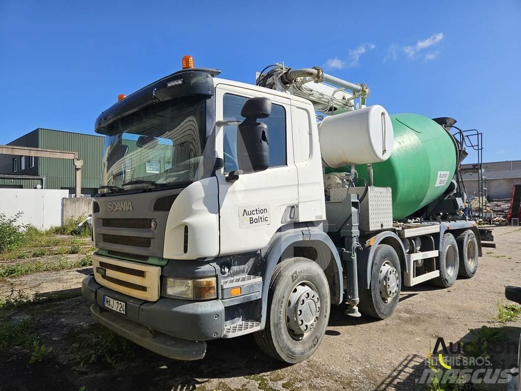 Scania P 420 混凝土输送泵|布料机