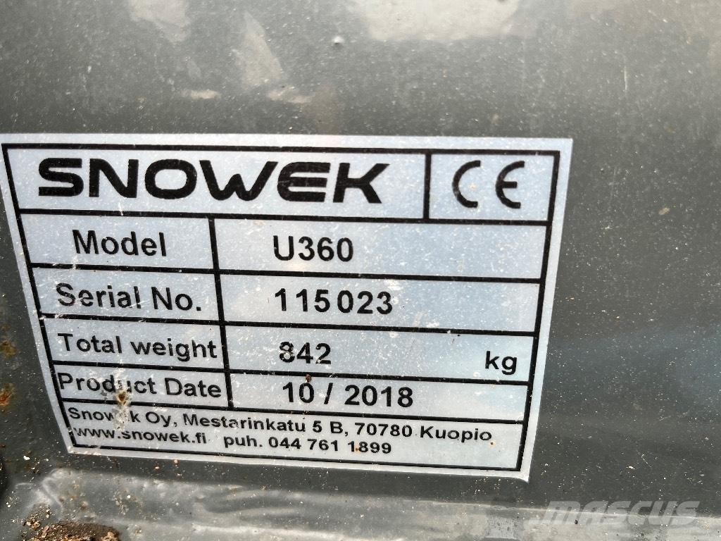 Snowek U360 推雪机