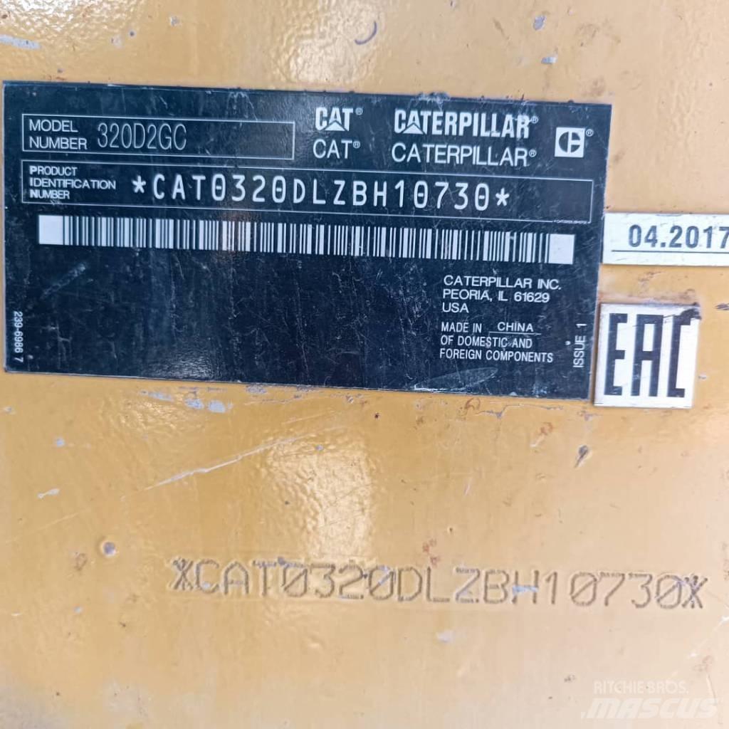 CAT 320D2 GC 履带挖掘机