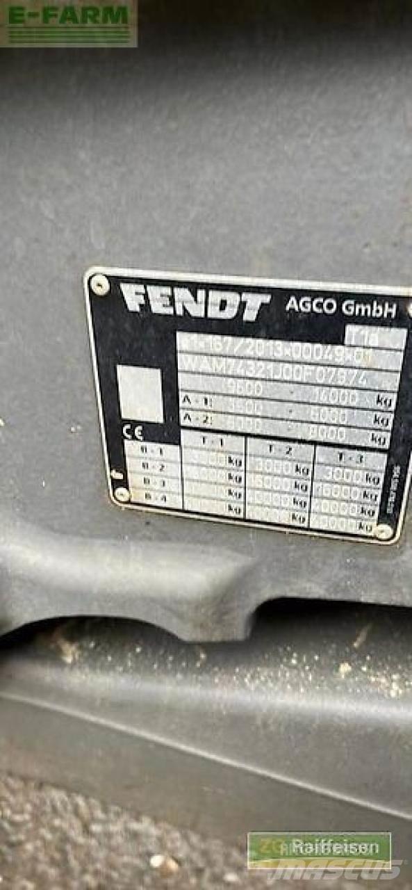Fendt 724 vario 拖拉机/农用车