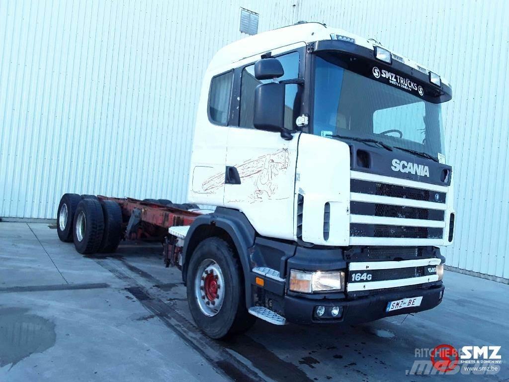 Scania 164 580 6x4 平板车