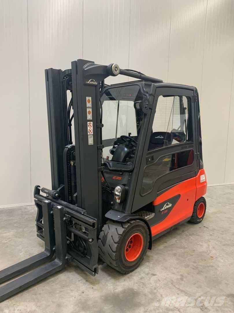 Linde E35L 电动叉车