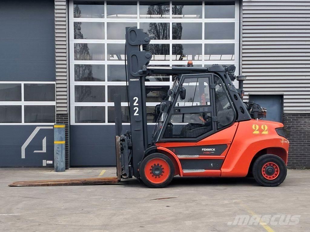 Linde H80T/03-900 天然气叉车
