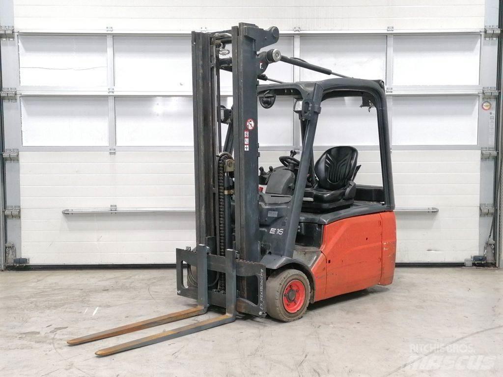 Linde E16-01 电动叉车