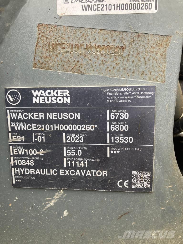 Wacker Neuson EW 100 轮式挖掘机