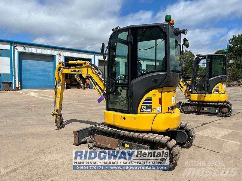 Komatsu PC 26 MR 小型挖掘机