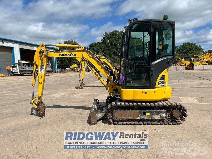 Komatsu PC 26 MR 小型挖掘机