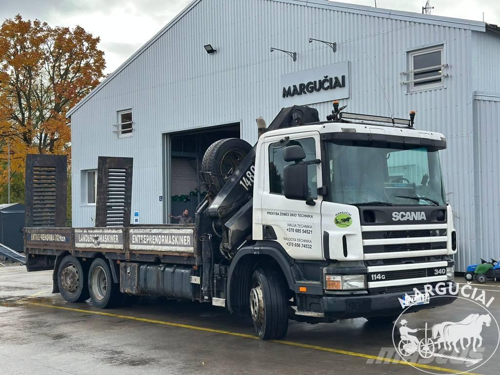 Scania 114G 340 起重车