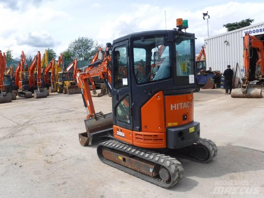 Hitachi ZX 26 U-6 小型挖掘机