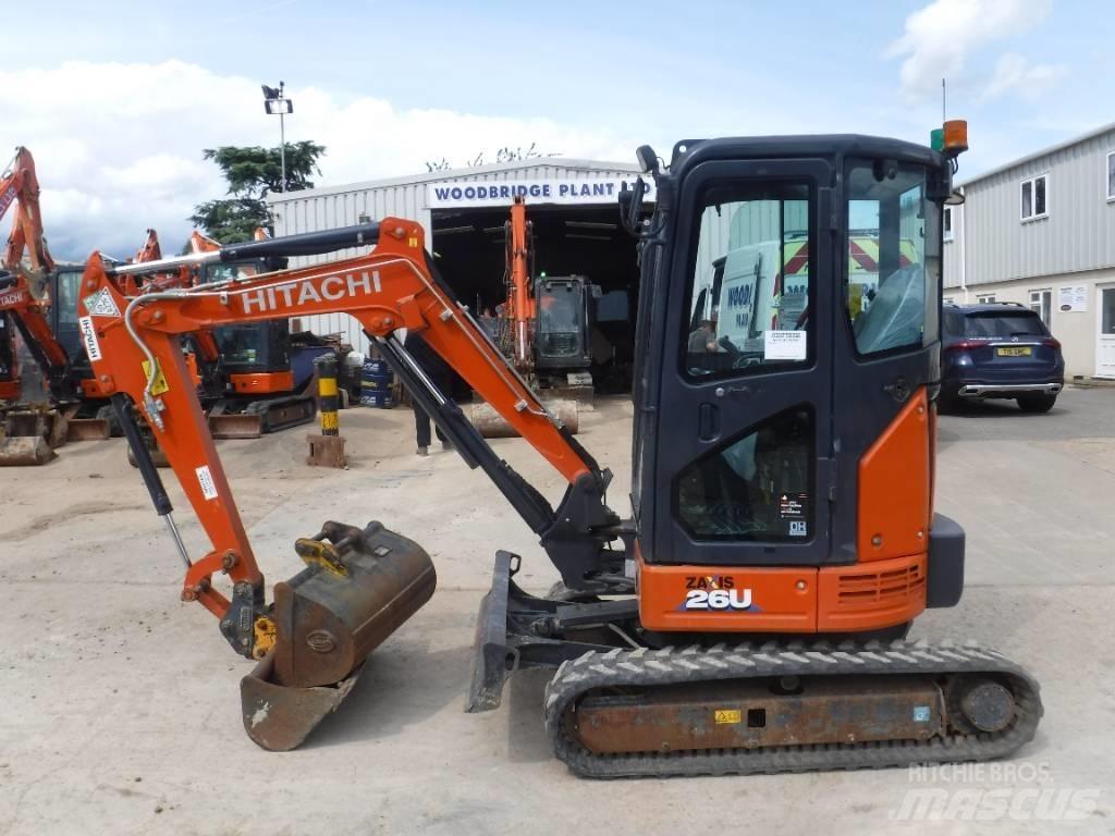 Hitachi ZX 26 U-6 小型挖掘机
