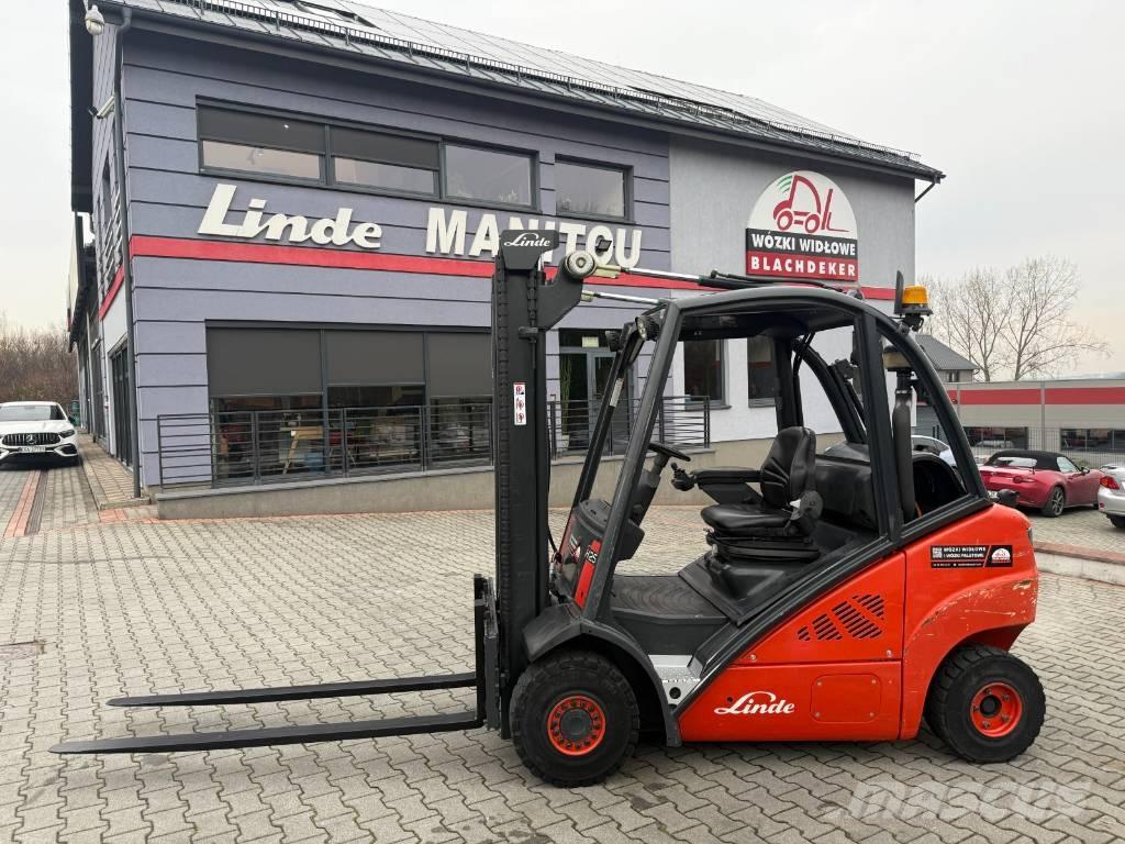 Linde H25T-01 天然气叉车