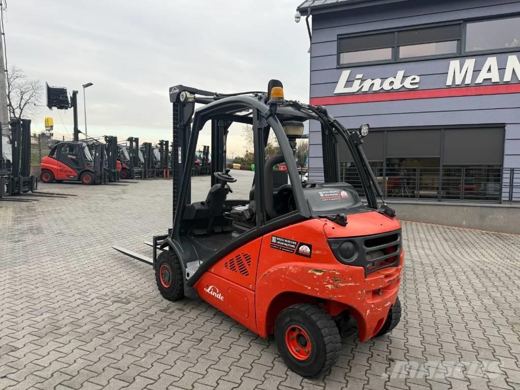 Linde H25T-01 天然气叉车