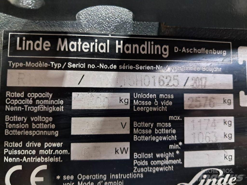 Linde R16S 前移式叉车