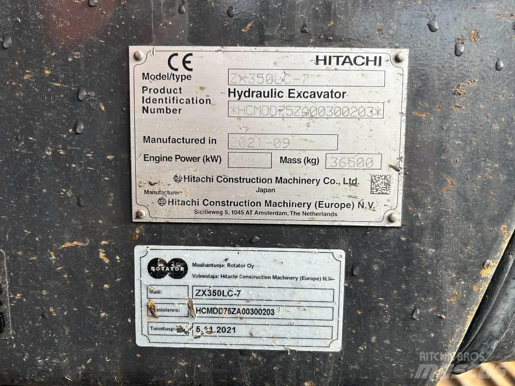Hitachi ZX350LC-7 履带挖掘机