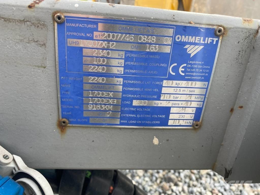 Omme 1700 EBX 拖拉移动式高空作业平台