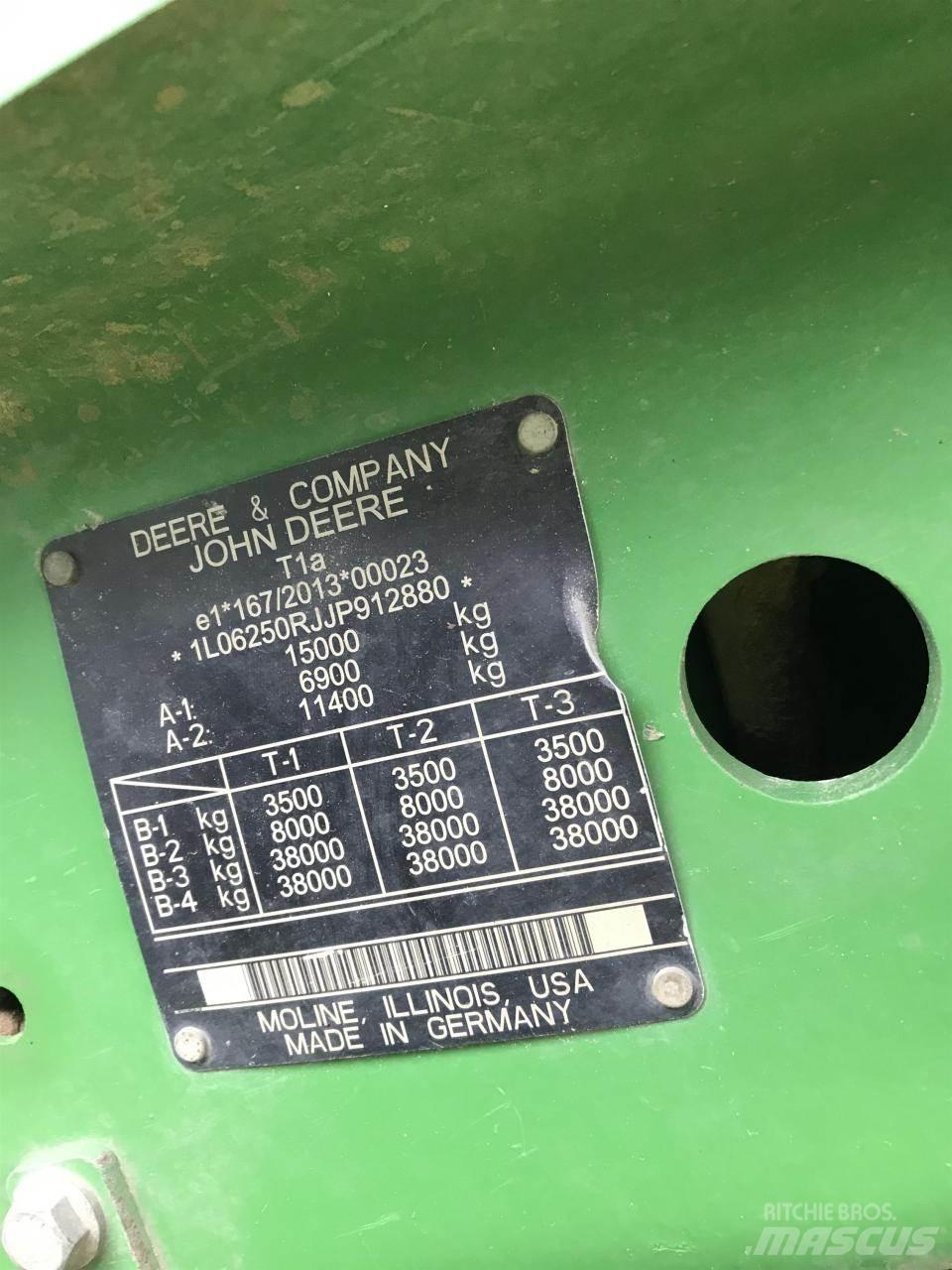John Deere 6250R 拖拉机/农用车