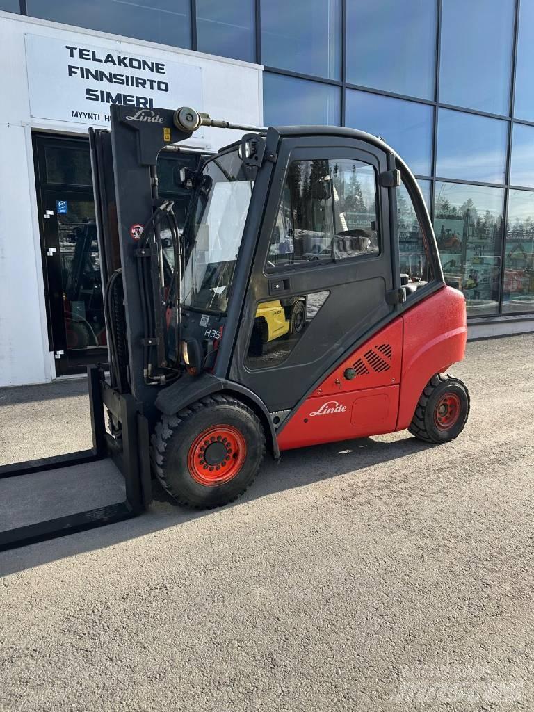 Linde H35D 柴油叉车