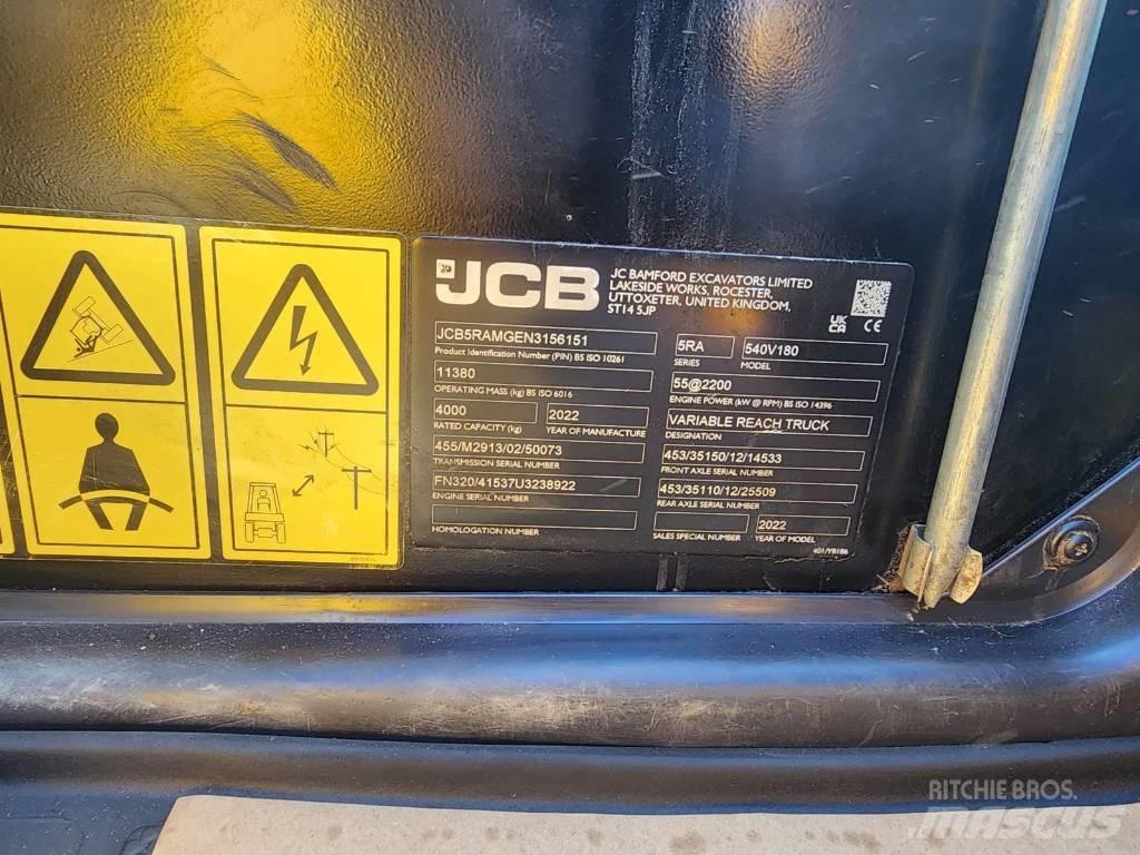 JCB 540-180 伸缩臂叉装车|叉装车