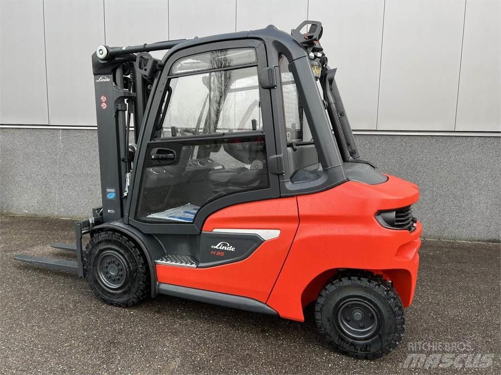 Linde H35D-01 柴油叉车
