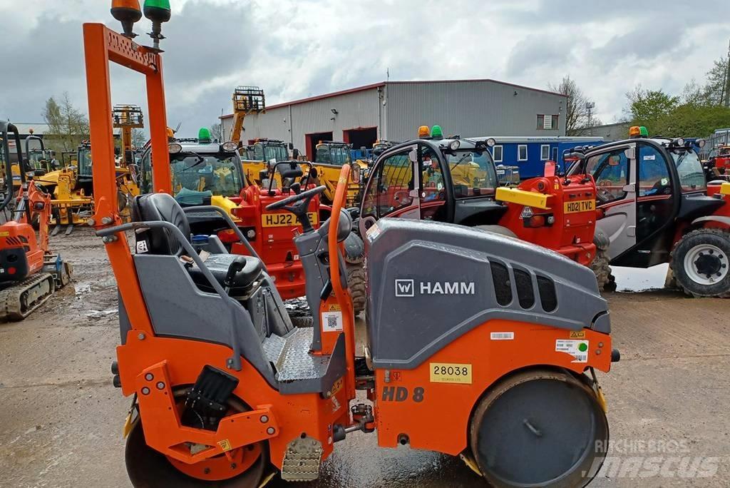 Hamm HD 8 VV 双轮压路机