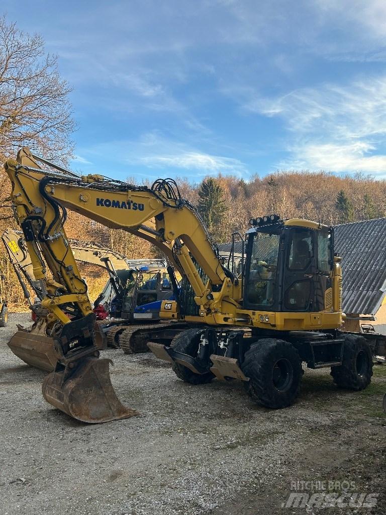 Komatsu Pw118mr11 轮式挖掘机