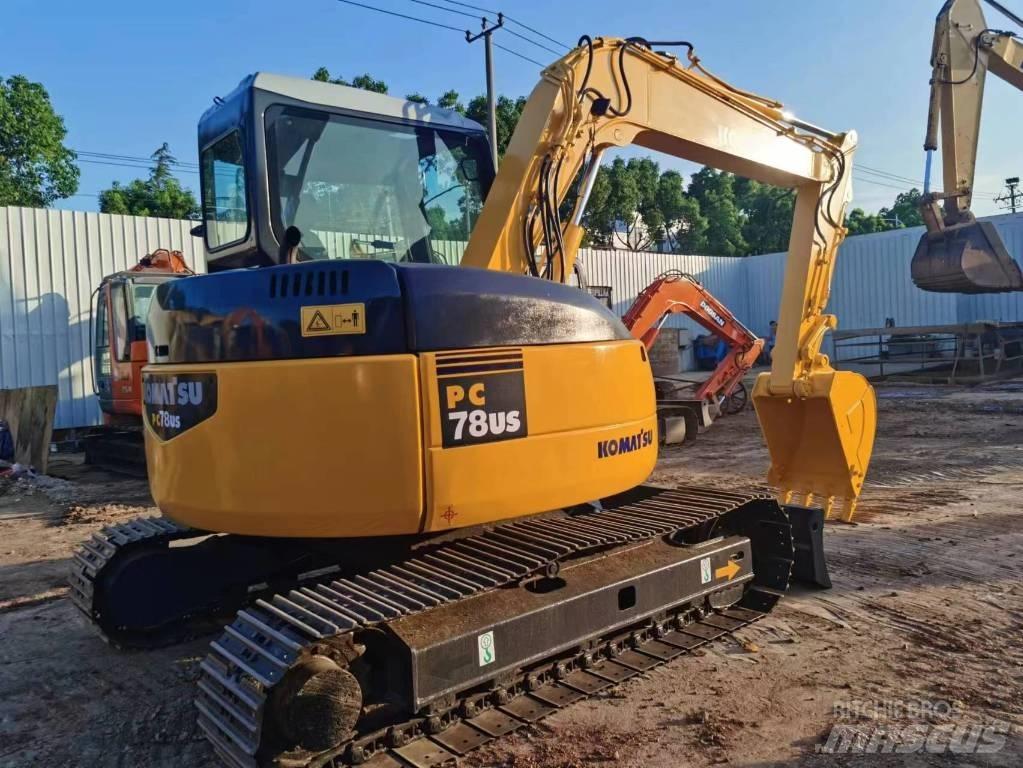 Komatsu pc78 履带挖掘机