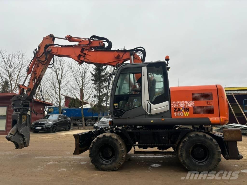 Hitachi ZX140 W-3 轮式挖掘机