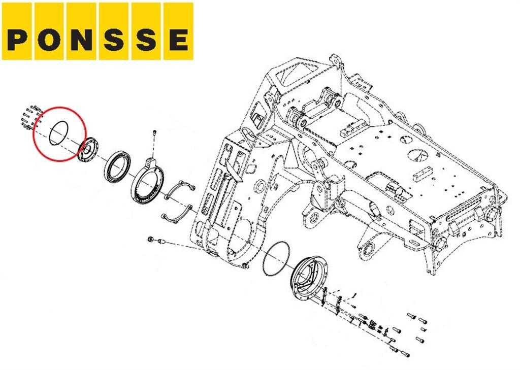 Ponsse 0060041 收割机机箱