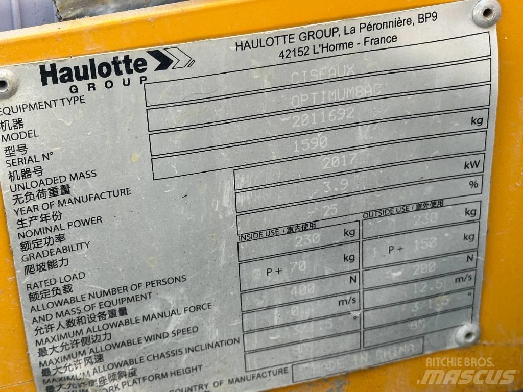 Haulotte OPTIMUM 8 剪叉式升降机