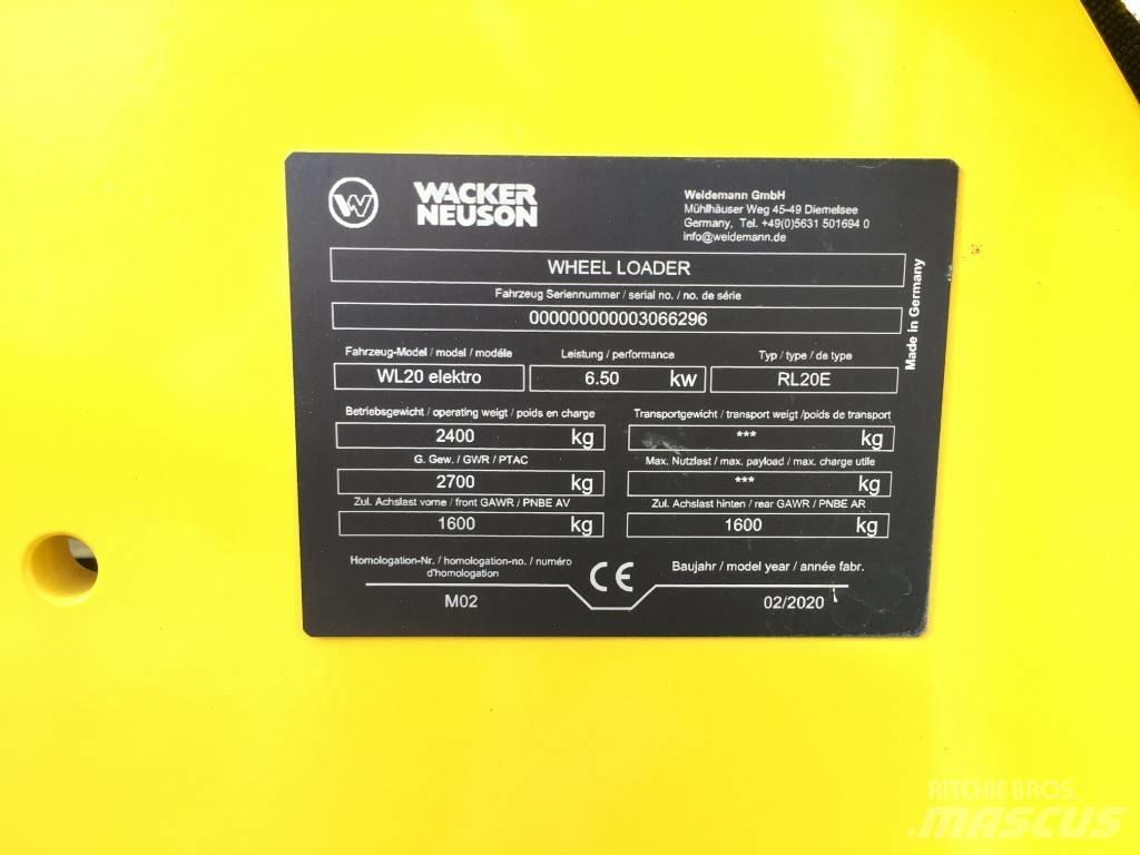 Wacker Neuson WL20e 轮式装载机