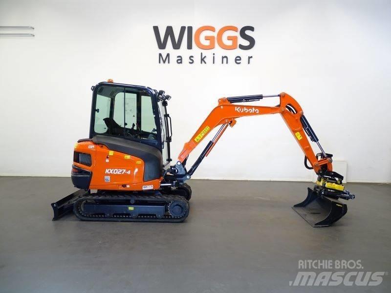 Kubota KX 027-4 小型挖掘机