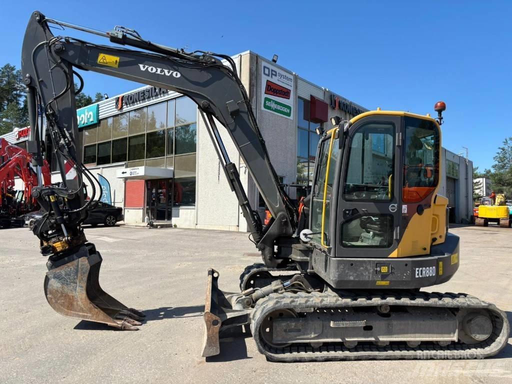 Volvo ECR88D 中型挖掘机