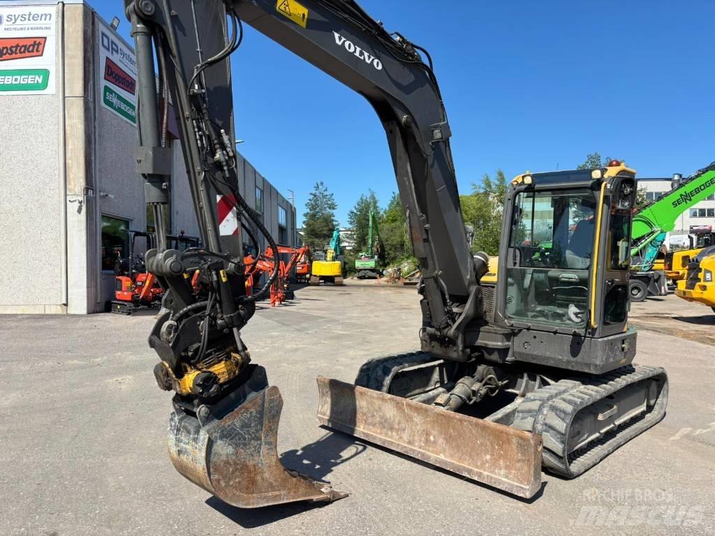 Volvo ECR88D 中型挖掘机