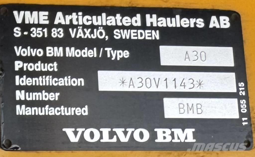 Volvo A 30 铰接式自卸车