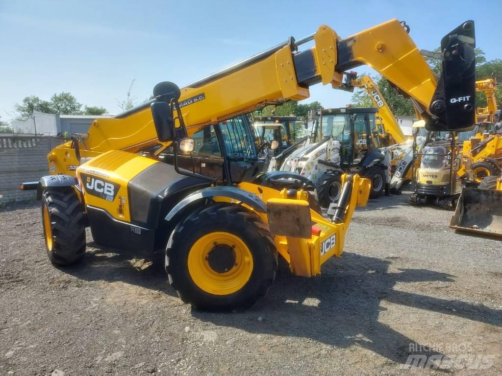 JCB 535-125 伸缩臂叉装车|叉装车
