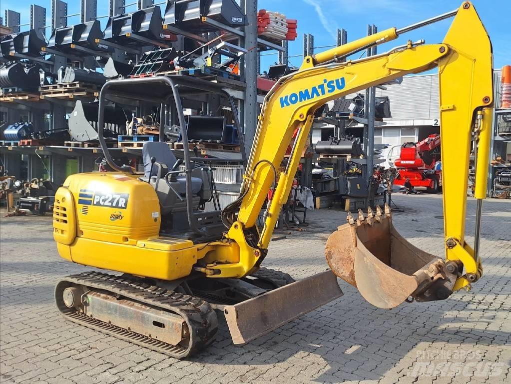 Komatsu PC27R-8 小型挖掘机