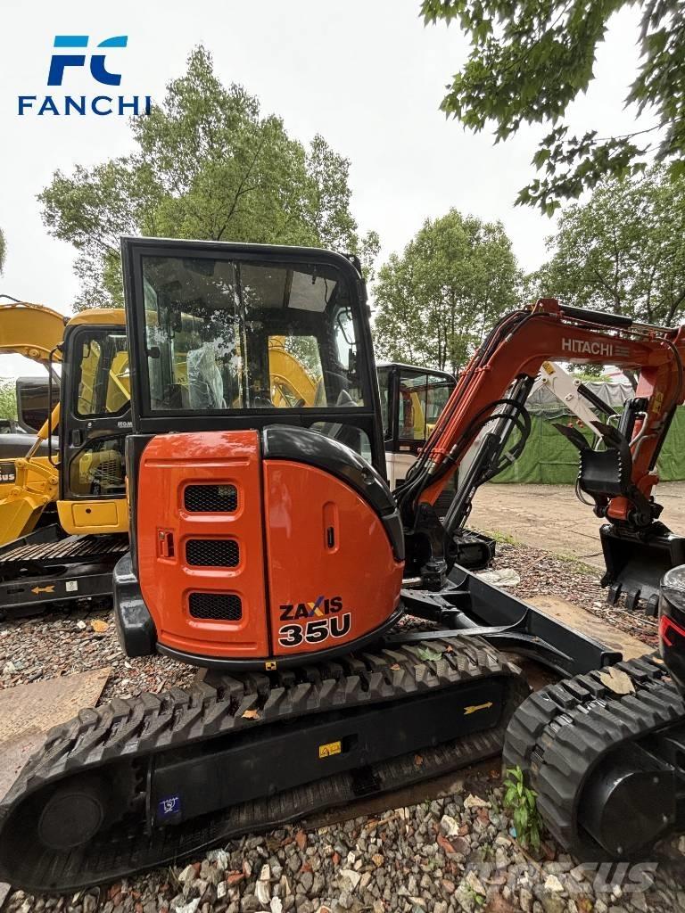 Hitachi 35u 小型挖掘机